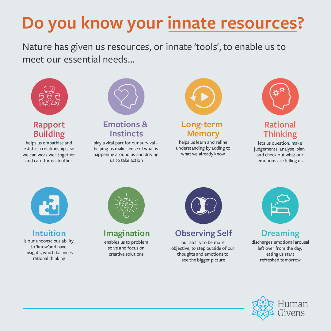 Social Media Toolkit graphic: Do you know your innate resources?
